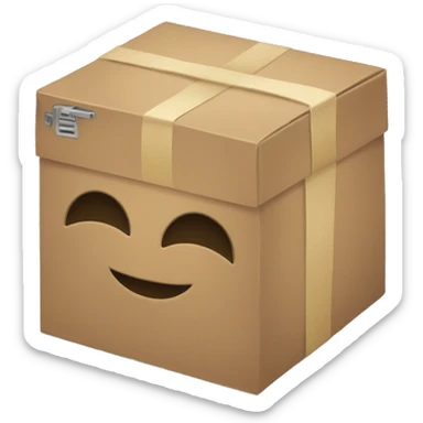 caja de sorpresa  sticker