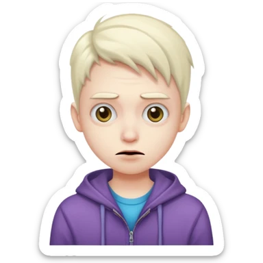 weird person sticker