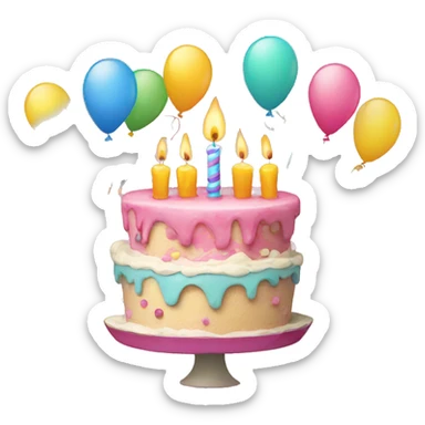 Happy birthday  sticker