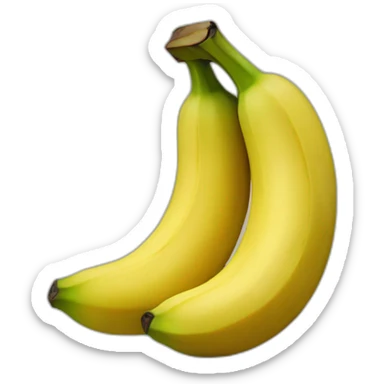 Banane sticker
