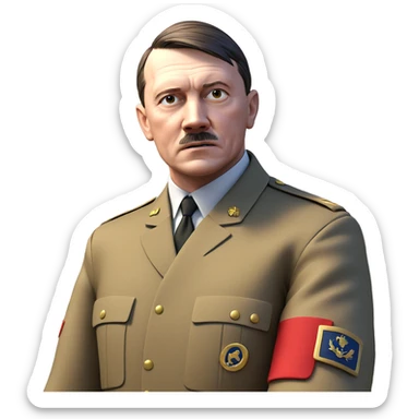 military boy in uniform sticker