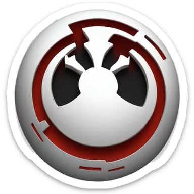 star wars rebel logo sticker