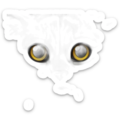 Pallas cat sticker