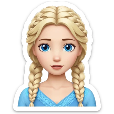 elsa Princess sticker