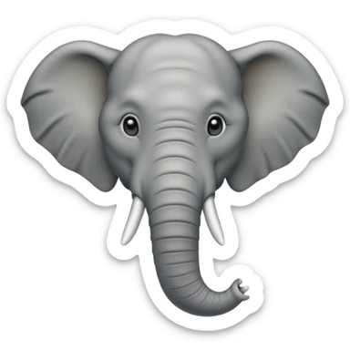  Elephant sticker