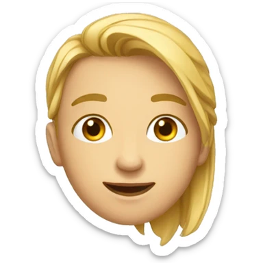 cuaderno con cara sticker