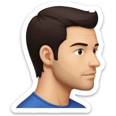 padre de perfil sticker