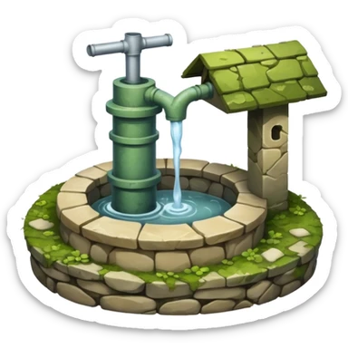 a water well sticker