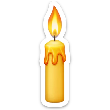 22nd birthday candle sticker