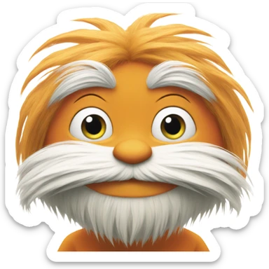 The Lorax  sticker