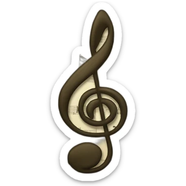 Signos musicales sticker