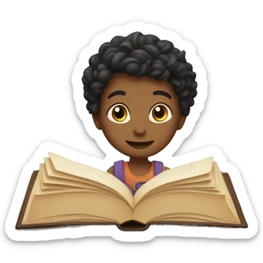 story book sticker