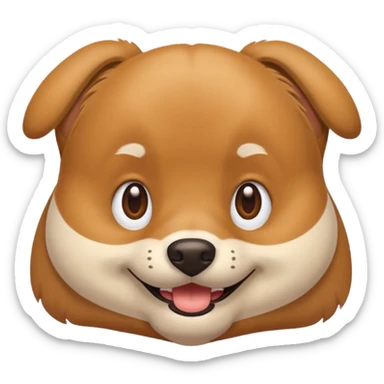 Dog smile  sticker