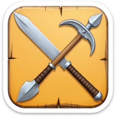 una flecha normal blanca  sticker