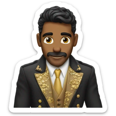 Rana con tu tu sticker