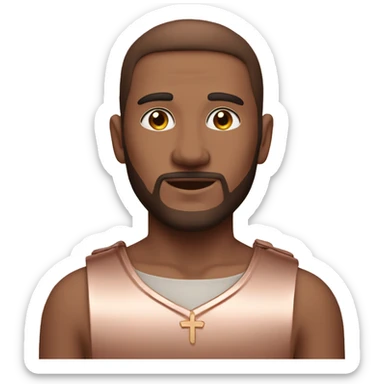 Rose gold nesus sticker