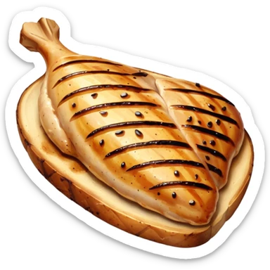 one Grilled Chicken breast sticker