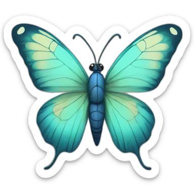 Buterfly sticker