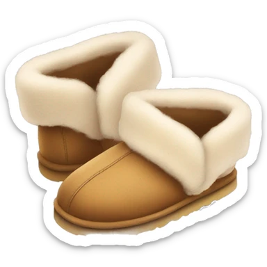 UGG slippers  sticker
