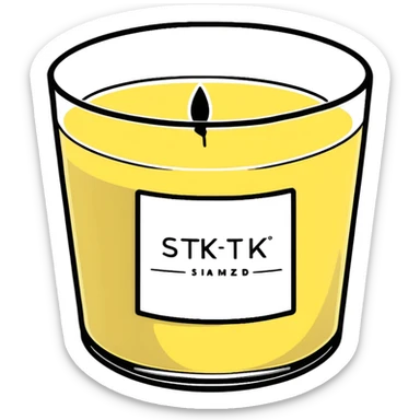 Jo Malone premium scented candle with elegant design and packaging sticker