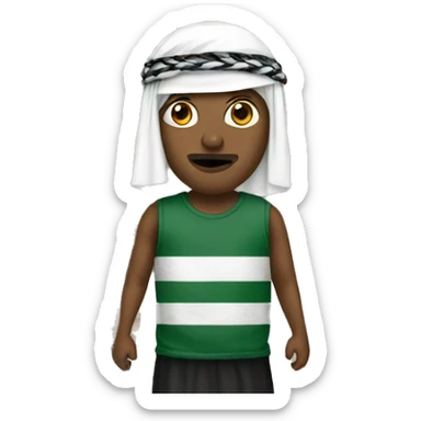 Palestine protestor sticker