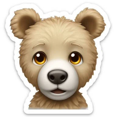 Gute Teddybear sticker