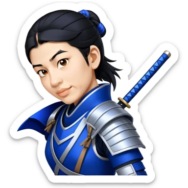 Steadfast Samurai sticker
