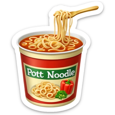 Pot Noodle Sweet & Sour  sticker