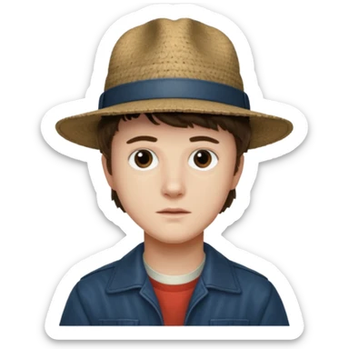 Dustin Henderson from Stranger Things S5 sticker