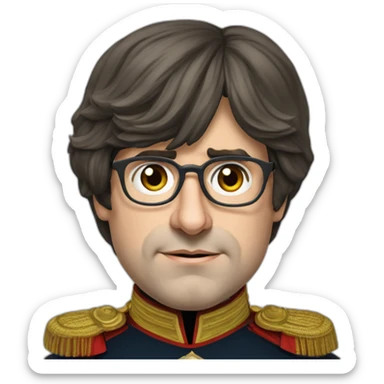 carles puigdemont as napoleon sticker