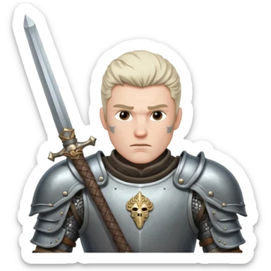 ESO male Breton warrior sticker