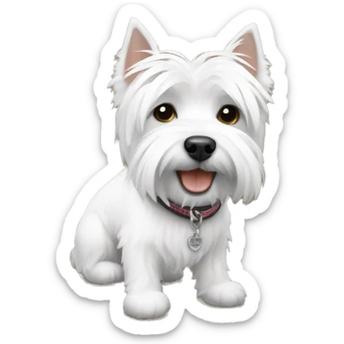 westie sticker