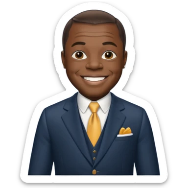 Louis Armstrong sticker