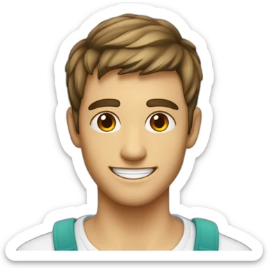 larmes aux yeux avec sourire sticker