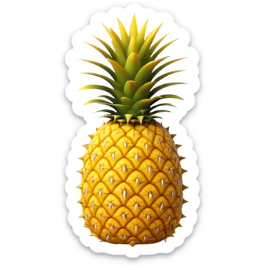 Upside down pineapple  sticker