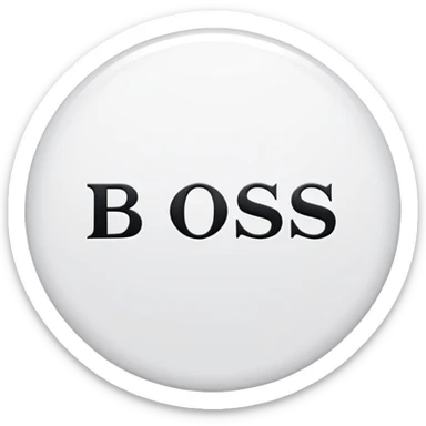 Hugo boss logo emoji sticker