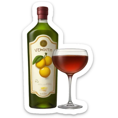 Vermouth  sticker