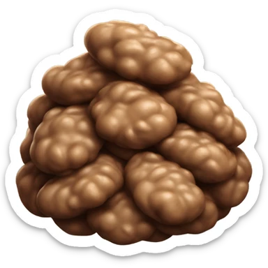 Pile of fake poo sticker
