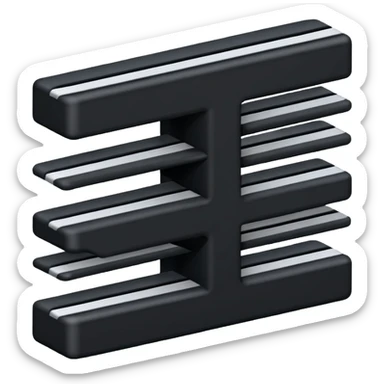 Text: Aligned sticker