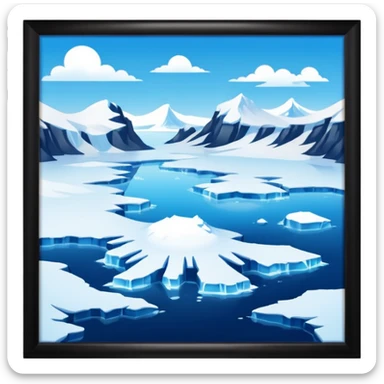 antartica sticker