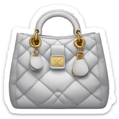 dior bag sticker