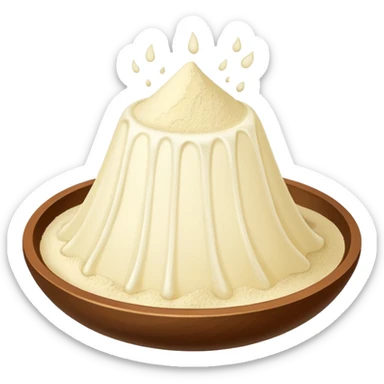 vanilla powder sticker