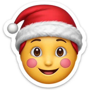emoji for x-mas sticker