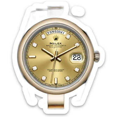 Rolex daydate as an amoji sticker