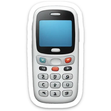 flip phone sticker