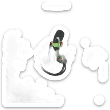 Wakeboard cable sticker