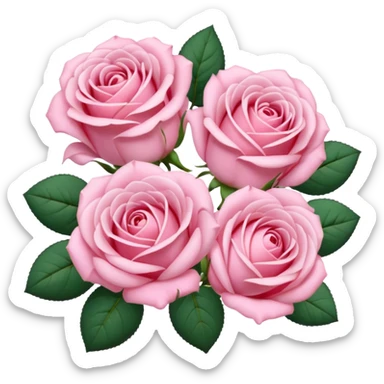 Aesthetic soft pink things sticker