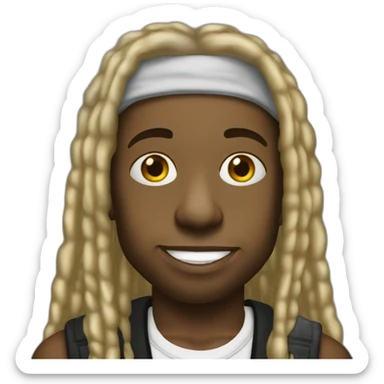 Lil wayne high sticker