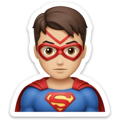 My github user name is superhero dev, realistic one sticker