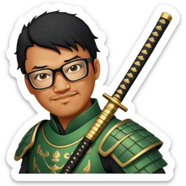 Samurai Sentry sticker